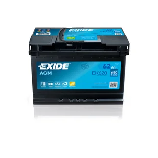 Akumulator EXIDE 12V 62Ah 680A EK620  w 24 h. Do 100 dni na zwrot. 100 tys. Klientów. - Akumulatory samochodowe - miniaturka - grafika 1