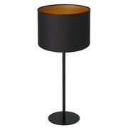 Lampy stojące - Luminex Arden 3497 Lampa stołowa lampka 1x60W E27 czarny/złoty - miniaturka - grafika 1