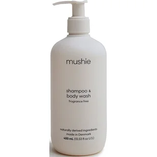 Mushie Organic Baby żel pod prysznic i szampon 2w1 dla dzieci 400 ml - Kosmetyki kąpielowe dla dzieci - miniaturka - grafika 1
