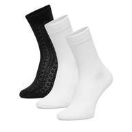 Skarpetki damskie - Skarpety Nine West CEO_BR_NW_25077_W_AW25 (3 PACK) Biały - miniaturka - grafika 1