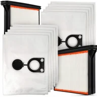 Worki do odkurzaczy - 10x Worek Worki Do Odkurzacza Bosch GAS25 Starmix Metabo 2x Filtr - miniaturka - grafika 1