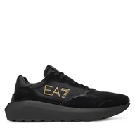 Sneakersy męskie - Sneakersy EA7 Emporio Armani X8X186 XK401 U106 Czarny - miniaturka - grafika 1