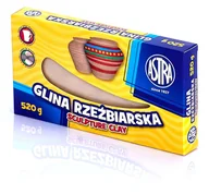 Pozostałe książki - Glina rzezbiarska Astra 520g - miniaturka - grafika 1