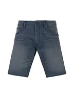 Spodenki damskie - TOM TAILOR Denim Męskie bermudy jeans szorty 1029853, 10172 - Mid Stone Blue Black Denim, L - miniaturka - grafika 1