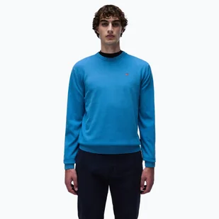Sweter męski Napapijri Droz 5 blue sapphire - Swetry męskie - miniaturka - grafika 1