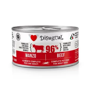 Disugual Monoprotein Wołowina 150g - Mokra karma dla psów - miniaturka - grafika 1