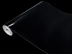 Okleina Meblowa Samoprzylepna Czarna Połyskowa Na Komodę Meble Regał 90x490 - Meble modułowe i akcesoria Okleina Meblowa Samoprzylepna Czarna Połyskowa Na Komodę Meble Regał 90x490 - Meble modułowe i akcesoria - miniaturka - grafika 1