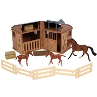 Figurki dla dzieci - Collecta Zestaw figurek, stajnia z końmi i akcesoriami - miniaturka - grafika 1
