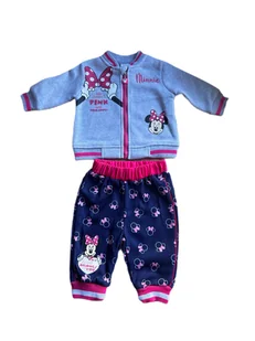 Komplet dziecięcy Disney Myszka Minnie spodnie dresowe bluza-80 - Kombinezony dla dzieci - miniaturka - grafika 1