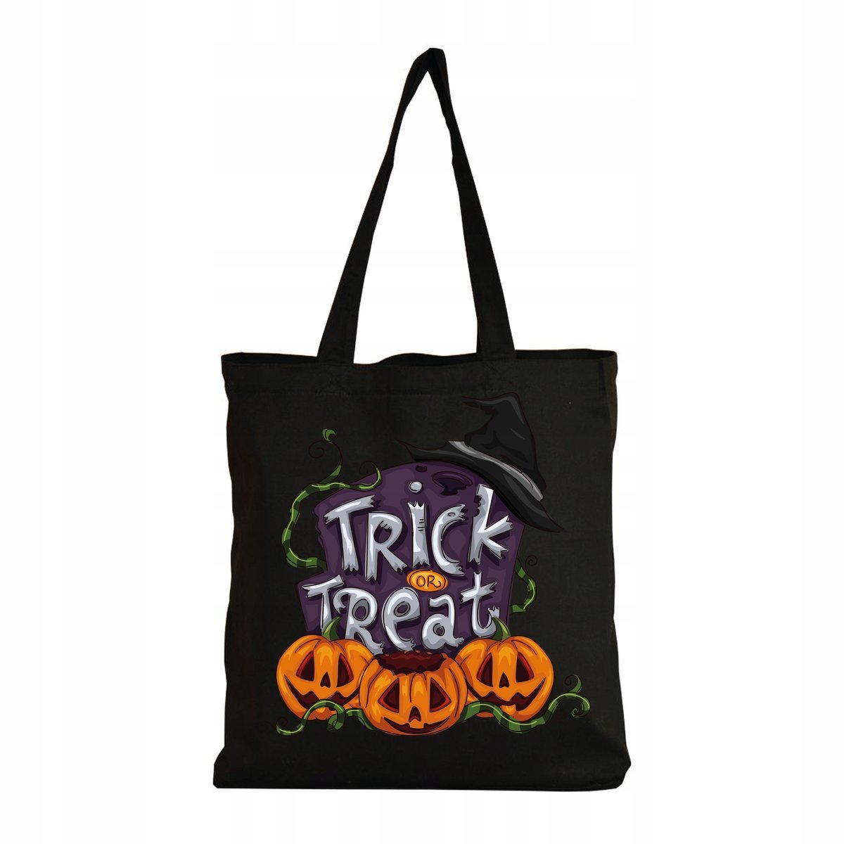 Eko Torba na ramię Zakupy Shopper Torebka Bawełniana Halloween Dynia #47
