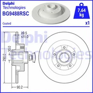 Tarcze hamulcowe - Tarcza hamulcowa DELPHI BG9488RSC - miniaturka - grafika 1