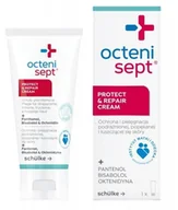 Żele i maści lecznicze - Octenisept Protect & Repair krem do podrażnionej, popękanej i łuszczącej się skóry 50ml - miniaturka - grafika 1