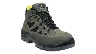Delta Plus Buty z weluru skórzanego podeszwa z dwuwarstwowego PU podnosek i wkładka kompozytowe kol.zielono-czarny roz.41 PIED AURI3SPVN41 AURI3SPVN41 - Obuwie robocze - miniaturka - grafika 1
