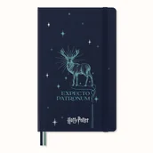 Notesy i bloczki - Notatnik Moleskine Harry Potter Expecto Patronum 13x21cm, linia - miniaturka - grafika 1