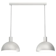 Lampy sufitowe - Podwójna lampa wisząca, szare zwisy LX 4304 z serii HANDA - miniaturka - grafika 1
