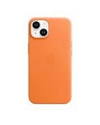 Etui i futerały do telefonów - Etui do iPhone 14 Apple Leather Case - pomarańczowy - miniaturka - grafika 1