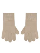 Rękawiczki - Calvin Klein Rękawiczki LV14D8031G Beżowy - miniaturka - grafika 1