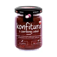 Koncentraty warzywne, przeciery - Hotz Konfitura z czerwonej cebuli HOTZ, 156g - miniaturka - grafika 1
