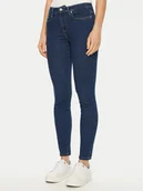 Spodnie damskie - Tommy Hilfiger Jeansy Como WW0WW43727 Granatowy Skinny Fit - miniaturka - grafika 1