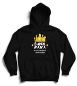 Gadżety dla niej i dla niego - Bluza z kapturem super mama - miniaturka - grafika 1