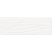 Płytki ceramiczne - Płytka ścienna PLAIN WHITE STRUCTURE 20 x 60 - miniaturka - grafika 1