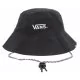 Czapki damskie - Kapelusz W/M Level Up Bucket Hat Black/White VN0A5GRGY281 (VA402-a) Vans - miniaturka - grafika 1