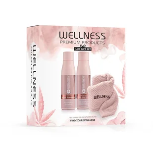Wellness VolumePlex (szampon, odżywka, turban) Zestawy do pielęgnacji włosów 1 ct - Zestawy kosmetyków damskich - miniaturka - grafika 1