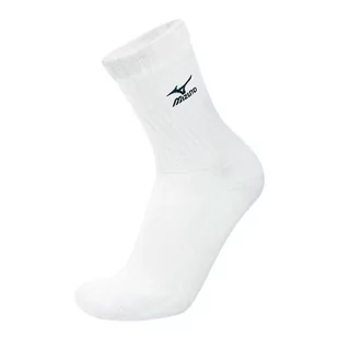 Mizuno, Skarpety siatkarskie, Volley Socks Medium 67XUU715 71, biały, rozmiar 38/40 - Skarpetki damskie - miniaturka - grafika 1