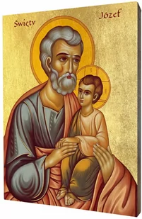 Art Christiana Ikona święty Józef ACHI250 - Dewocjonalia - miniaturka - grafika 1