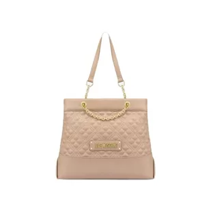 Love Moschino Damska torba na ramię Borsa pikowana PU z różowym aktem, 19 x 30 x 16 - Torebki damskie - miniaturka - grafika 1