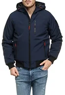 Kurtki męskie - Kaporal Kurtka męska - model Bayo-Color rozmiar 3XL, granatowa, XXXL - miniaturka - grafika 1