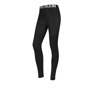 Legginsy - Calvin Klein Leginsy Damskie Microfiber Legging Black 100001842 001 L - miniaturka - grafika 1