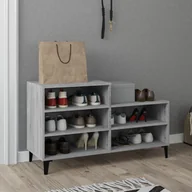 Szafki na buty - Lumarko Szafka na buty, szary dąb sonoma, 102x36x60 cm - miniaturka - grafika 1