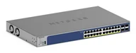 Pozostałe akcesoria sieciowe - NETGEAR GS728TXP L2/L3 10G Ethernet (100/1000/10000) Obsługa PoE Czarny - miniaturka - grafika 1