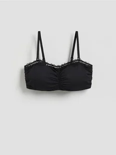 Reserved - Biustonosz bandage - czarny - Biustonosze - miniaturka - grafika 1