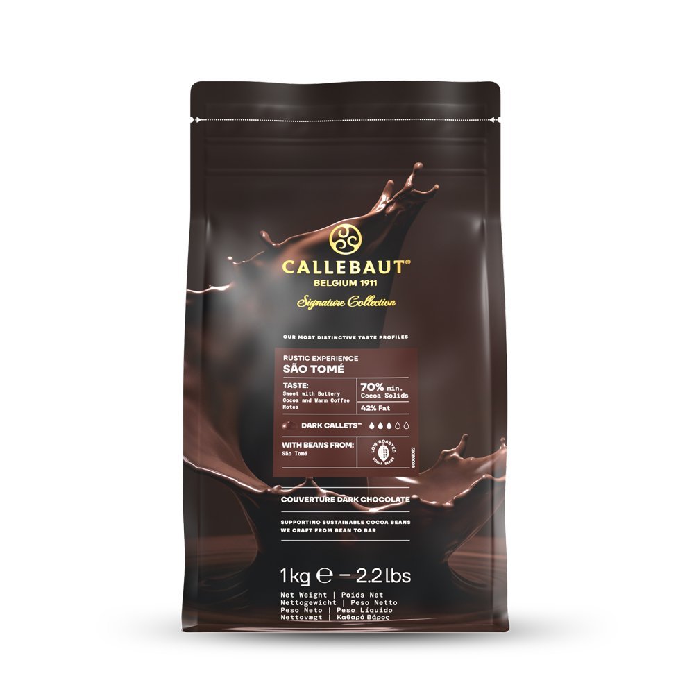 Callebaut czekolada ciemna Sao Thome 70% 1kg