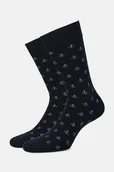 Skarpetki męskie - Skarpety Granatowe w Kotwice - miniaturka - grafika 1