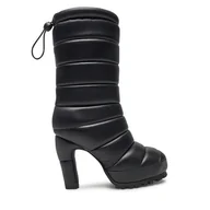 Botki damskie - Botki United Nude Bubble Boot Hi 1088601190 Czarny - miniaturka - grafika 1