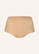 Majtki damskie - Chantelle Figi Panty Z Wysokim Stanem Softstretch beige - miniaturka - grafika 1