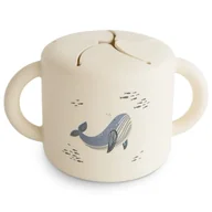 Kubki dla dzieci - Kubek niewysypek na przekąski Whales, Mushie - miniaturka - grafika 1
