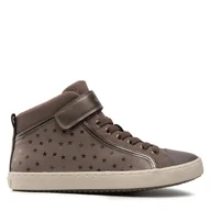 Buty dla dziewczynek - Trampki Geox J Kalispera G. I 744GI 0DHAJ C9006 D Szary - miniaturka - grafika 1