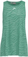 Koszulki sportowe damskie - HEAD VISION AGILITY Tank Top Women Nile Green/Print 2022 - miniaturka - grafika 1