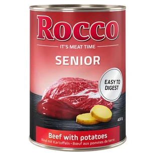Rocco Senior, 6 x 400 g - Wołowina z ziemniakami - Mokra karma dla psów - miniaturka - grafika 1