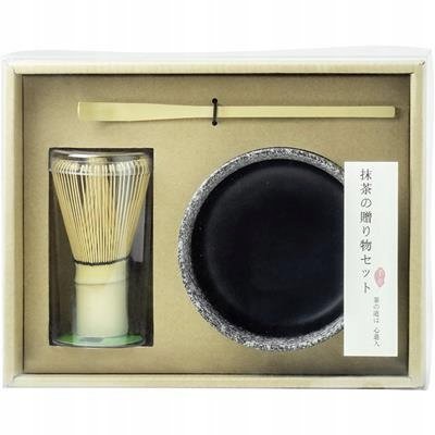 Zestaw Do Matcha czarka miotełka łyżeczka Jade Temple