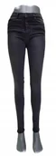 Spodnie damskie - Jeansy Pepe Jeans Regent -PL200398WB82 - czarne rurki wysoki stan - W26/L32 - miniaturka - grafika 1