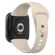Akcesoria do smartwatchy - SILIKONOWY PASEK DO ZEGARKA SMARTWATCH REDMI WATCH 3 BEŻOWY OPASKA - miniaturka - grafika 1