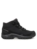 Buty trekkingowe damskie - Salomon Trekkingi Shelter Waterproof L47855000 Czarny - miniaturka - grafika 1