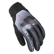 Rękawice motocyklowe - Rękawice Motocyklowe Macna Recon 2.0 Damskie Czarny/RóżowyXS - miniaturka - grafika 1