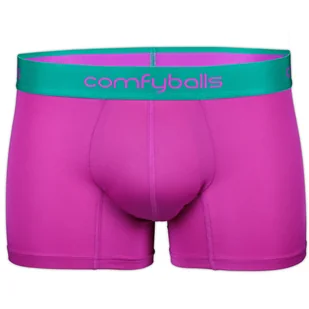 COMFYBALLS Bokserki do biegania REGULAR PERFORMANCE neon purple - Majtki męskie - miniaturka - grafika 1