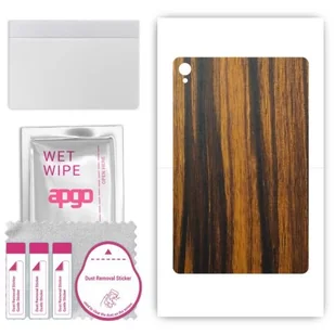 folia naklejka skórka strukturalna na TYŁ do Lenovo Tab P11 Plus - Drewno Tygrysie - apgo SKINS - Akcesoria do tabletów i e-booków - miniaturka - grafika 1